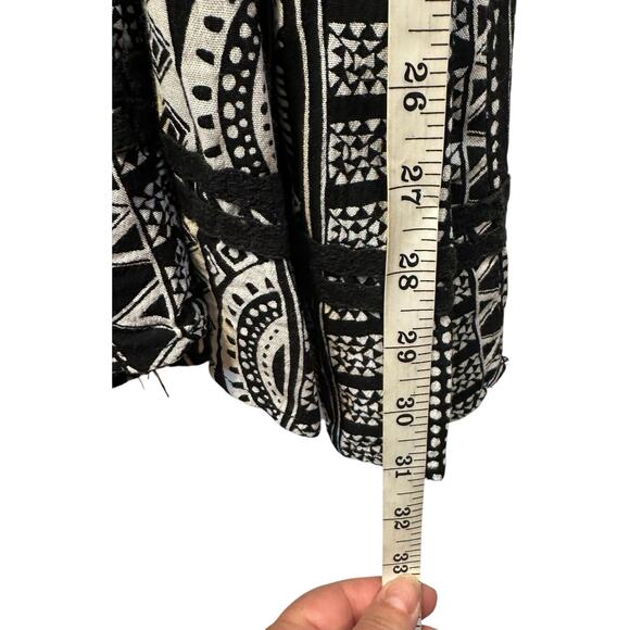 Tribal Summer Mini Dress Womens S Lightweight Shift Casual Boho Chic Beachy Y2K - Picture 7 of 10